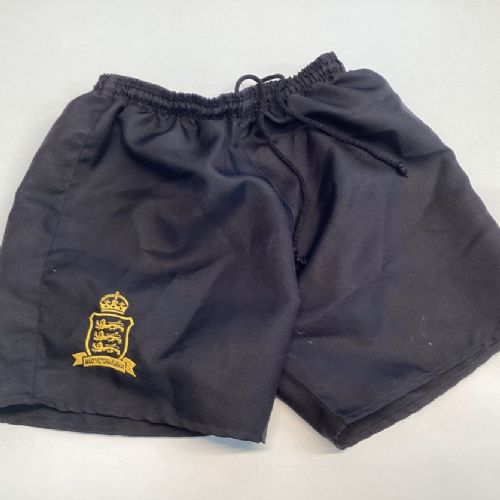 Black Halbro Shorts - 32 Waist